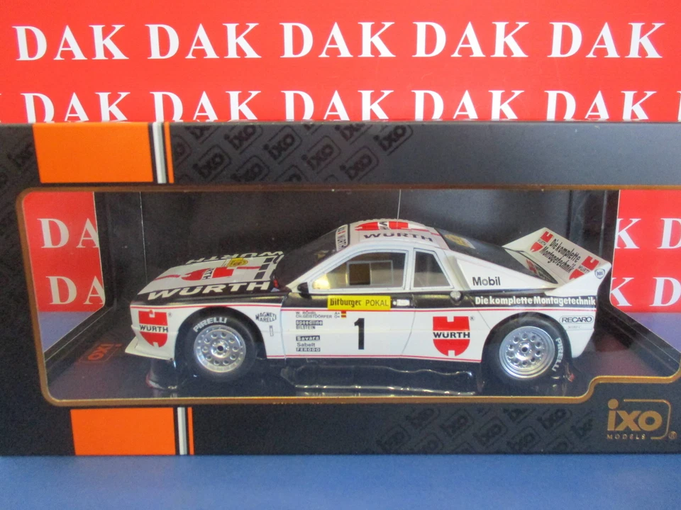 Die cast 1/18 Modellino Auto Lancia 037 Rally Germany 1983 W. Rohrl by Ixo - Immagine 4 di 4
