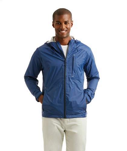 Vineyard Vines Jacket Rain Coat Water Resistant Tideline Men's Size XXL 2XL - Picture 3 of 4