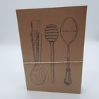 Mud Pie Gift Set Tea Spoon, Tea Bag Tongs, & Honeydipper 2019 In Original Pkg