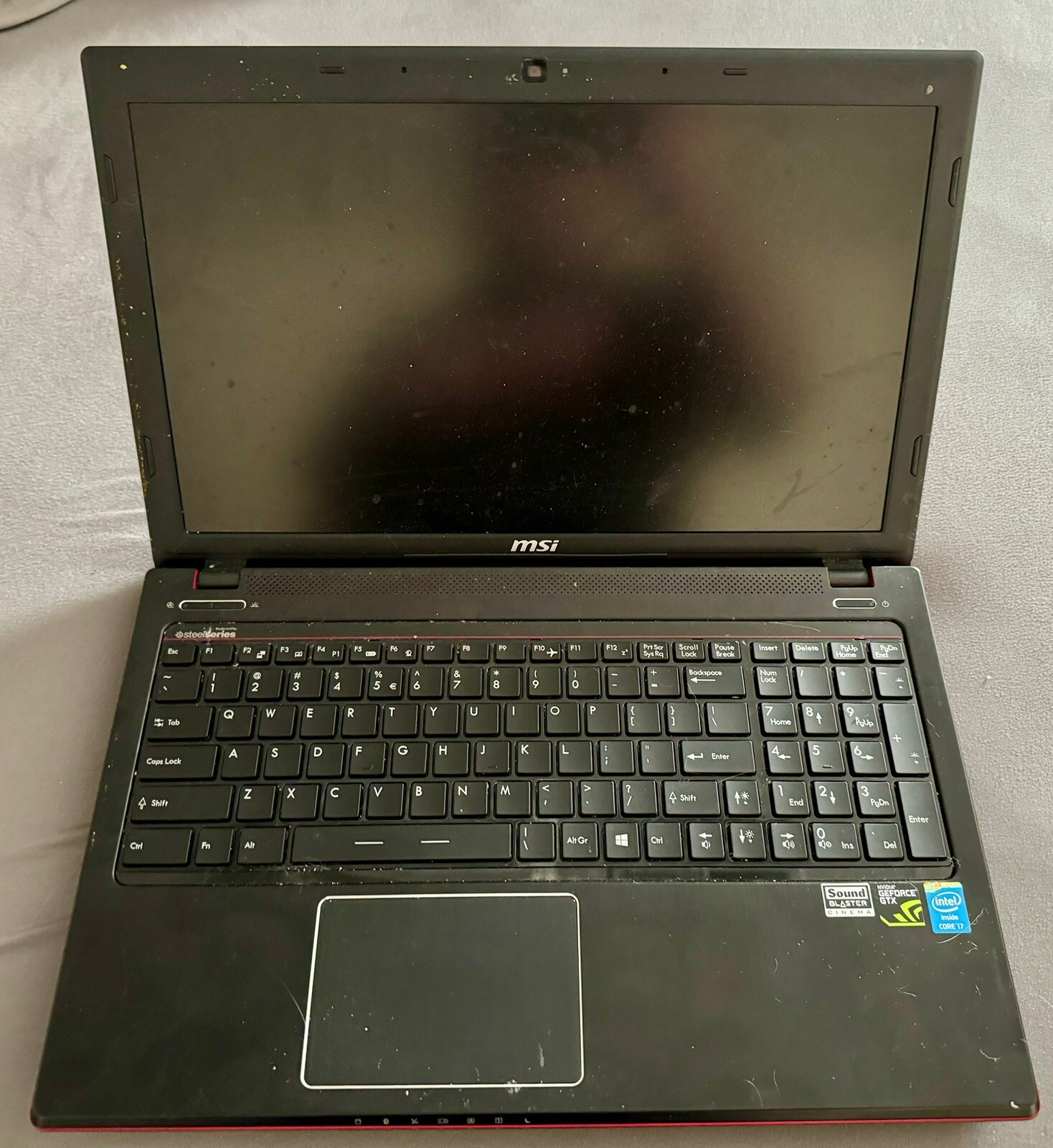 MSI 16GC Intel i7 Gaming Laptop Windows 10 Pro Installed eBay