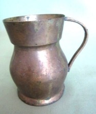 Messing Krug H 8 cm &Oslash;  5,5 cm