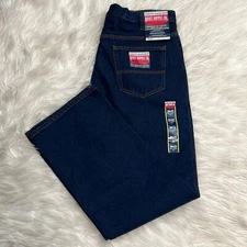 Rivet Supply Co Denim Jeans Relaxed Fit Dark Wash Mens 100% Cotton Size 36 x 32