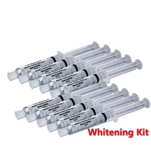 44% TEETH WHITENING PROFESSIONAL DENTAL SYSTEM KIT AT HOME 10 GEL - MADE IN USA