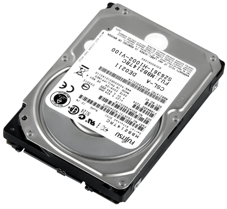 Hard Drive Fujitsu S26361-H1002-V100 MBB2147RC 146GB 10000U/Min 16MB SAS 2.5 " - Image 2 of 3