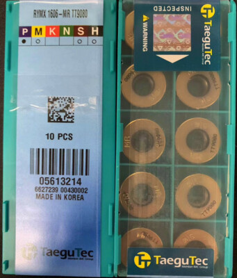 New In Box 10PCS/Box CCMT09T304FG CT3000 Taegutec CNC Blade - Foto 2