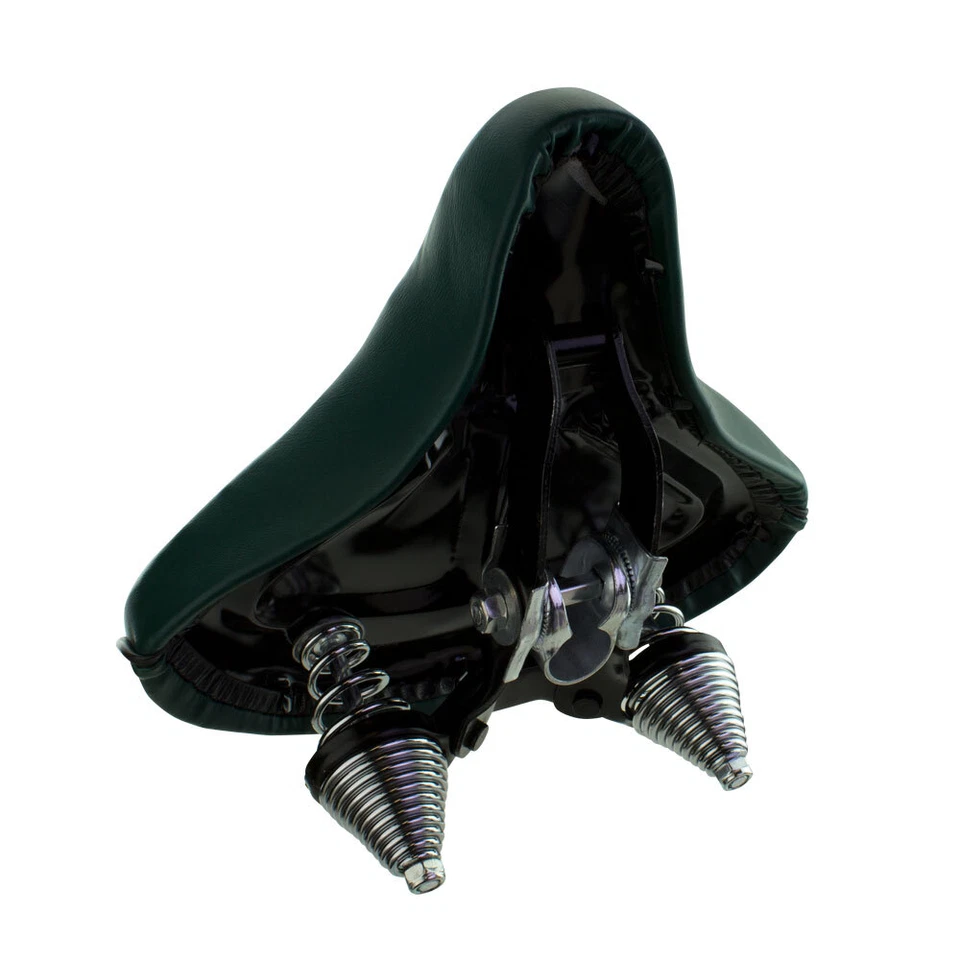 ¡NUEVO! Asiento de bicicleta grande de vinilo estándar Beach Cruiser 209 verde Foto 3 de 3