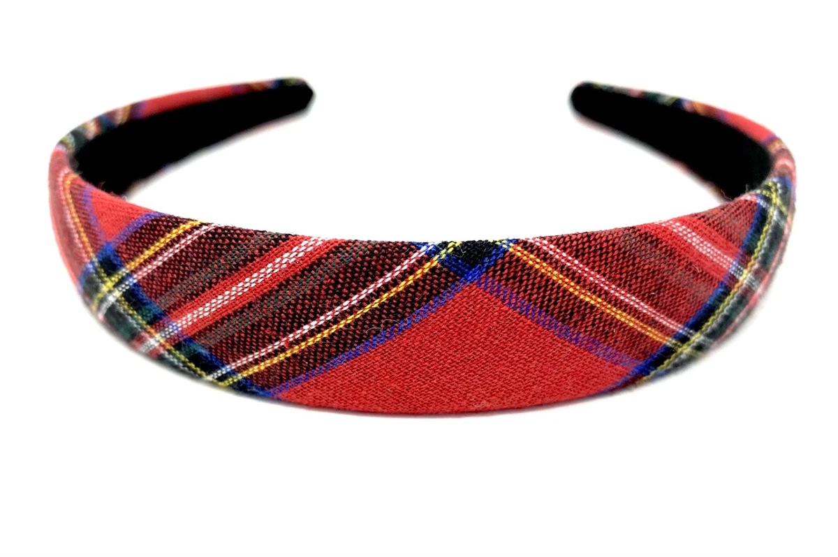 Plaid hairband online