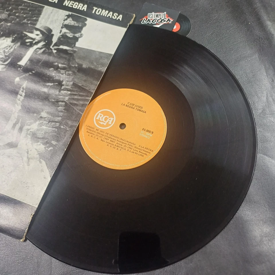 Caifanes - La Negra Tomasa - Latin, Rock Pop, Venezuela, 1989 Maná, Soda Stereo Foto 3 de 4