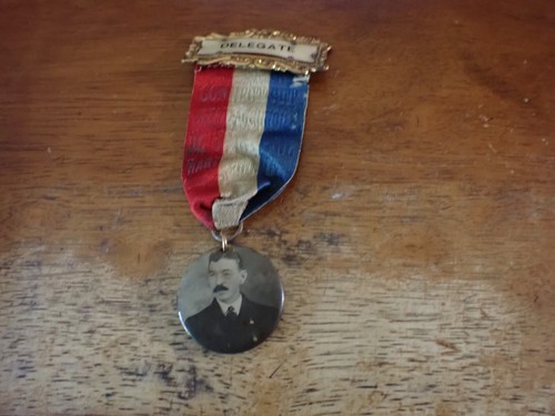 Rare Hartford Connecticut Delegate political ribbon early 1900 ? bx 10 #2