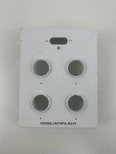 Jenn-Air Gas Cooktop Escutcheon Control Panel (#1 on dia.) Part# 71001652 White