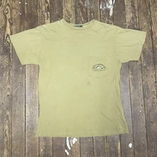 VTG Ralph Lauren Polo Country Shirt Mens Green Sportsman Fishing Tackle 90s