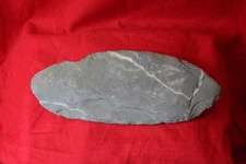 Large Ancient Slate Knife Blade or Adze head Inuit Yupik St. Lawrence Island
