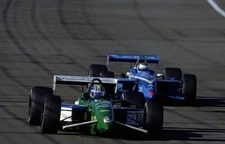 Dennis Vitolo Ford Reynard 99I for NicoDerm CQ-NICORETTE is in act- Old Photo 1