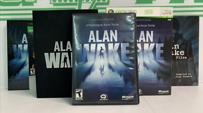Alan Wake Limited Collector's Edition, Xbox 360 Complete CIB