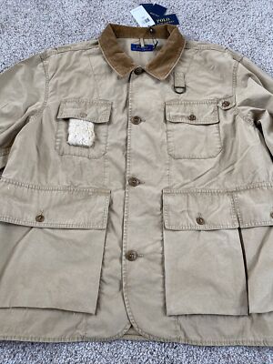 Ralph Lauren Polo Fly Fishing SHIRT Jacket Men's Size XXL Ralph Lauren Polo Fly Fishing SHIRT Jacket Men's Size XXL