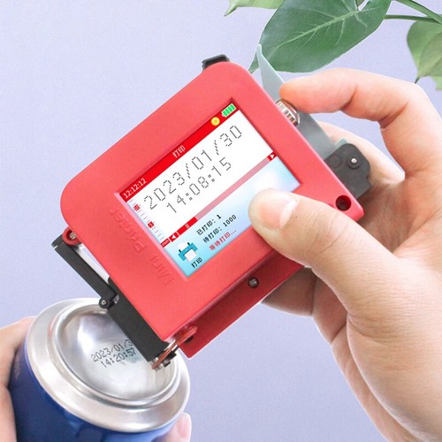 Label Batch Coding Machine Mini Label Coding Machine Production Date Batch Number QR Code Inkjet ...