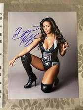 Brandi Rhodes Signed 8 X 10 Photo COA