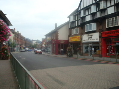 Photo 6x4 High Street Purley  c2008