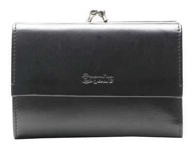 Esquire Silk 02 Wallet Geldbörse Black schwarz Neu