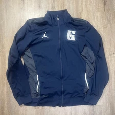 Nike Georgetown Hoyas Jacket XL Full Zip Coat Jordan Dri Fit Warm Up