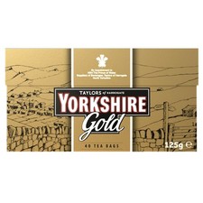 Yorkshire Gold Black Tea Bags, 40 Count  Premium Loose Leaf Flavor