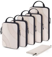 BAGSMART Compression Packing Cubes for Travel Lightweight suitcase organizers