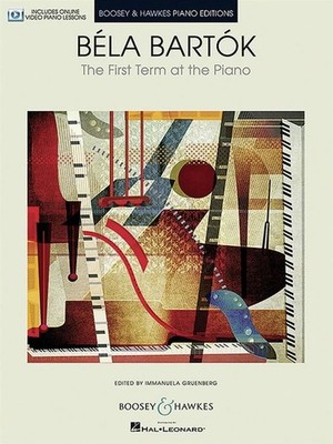 The First Term at the Piano piano (very easy - easy) Bartók with Online video Bo