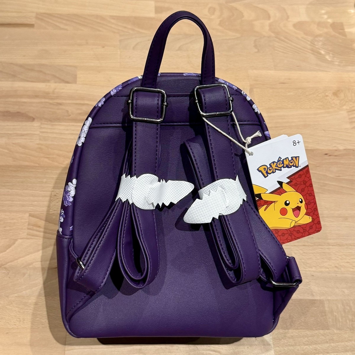Loungefly Pokemon Gengar Mini Backpack Purple Floral New | eBay