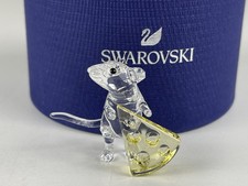 Swarovski Figur 5464939 Maus mit Käse 3,8 cm. Top Zustand  