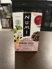 Numi Tea Damiana Focus Tea 16 tea bags BBD 12/26