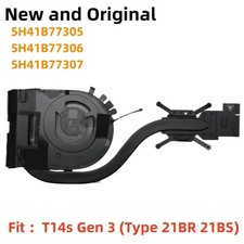 CPU Cooling Fan Heatsink Radiator For Lenovo ThinkPad T14S Gen 3 5H41B77305/6/7