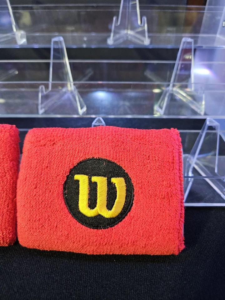 Pulsera Wilson Retro Vintage Roja Negra Foto 3 de 4