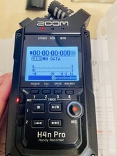 Zoom H4n Pro Handy Portable Digital Recorder Audio Dual Microphone Stereo
