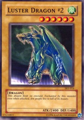 Luster Dragon #2 - SKE-014 - Common - Unlimited Edition - Moderately Played