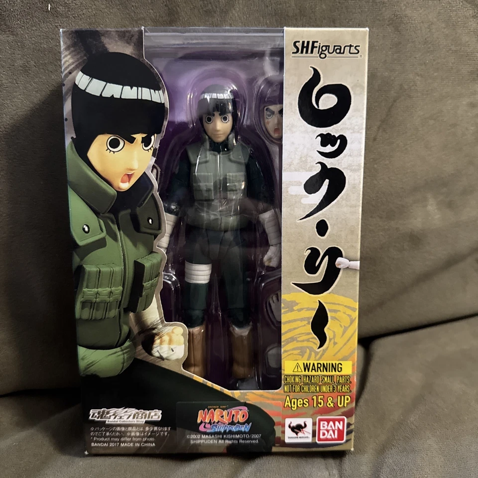 SH Figuarts Madara Uchiha Rock Lee Bandai Tamashii Nations Collectible Figures - Image 1 of 4