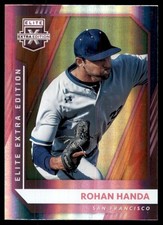 2021 Elite Extra Edition Pink Rohan Handa #146