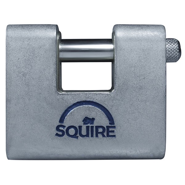 Squire Steel Armoured Warehouse Padlock 80mm