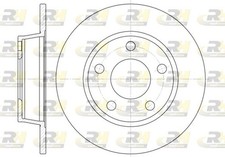 2x ROADHOUSE Bremsscheibe 6723.00 für A6 C5 4B5 AUDI 4B2 255mm 4B4 Avant 4B6 4BH