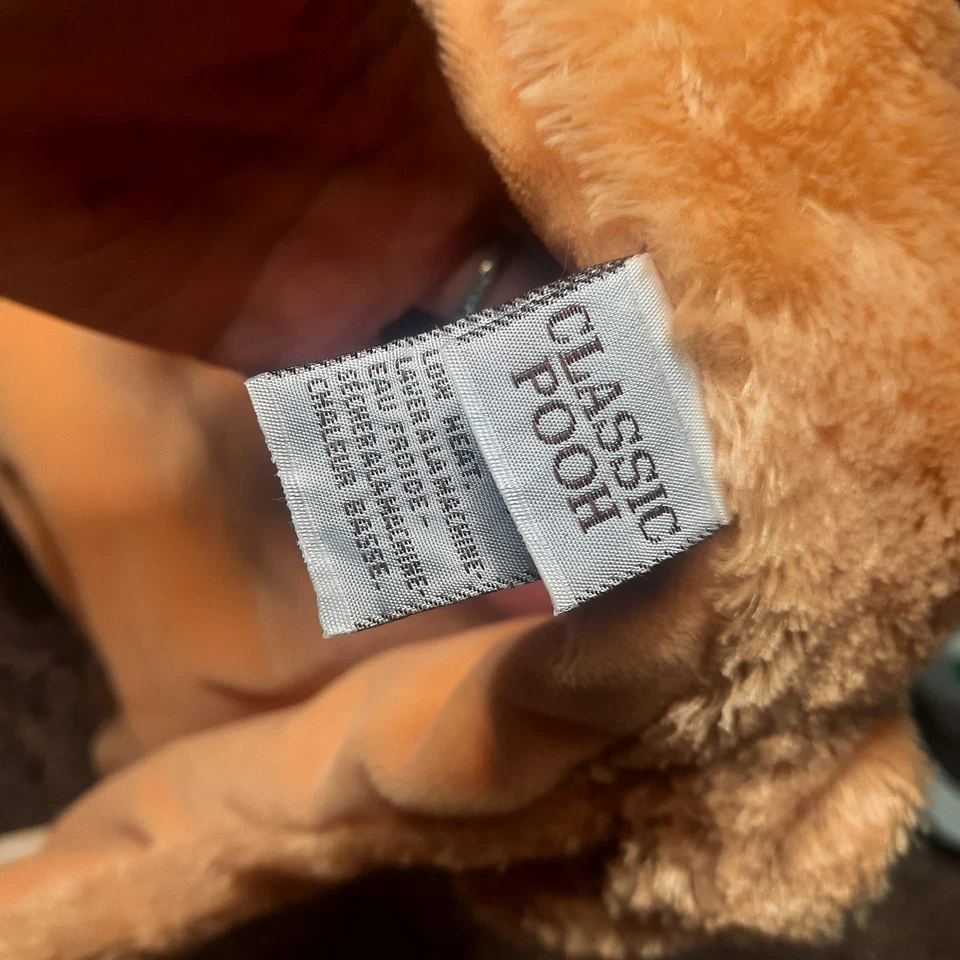 "Manta de felpa Tigger de colección / alfombra de juego Gund Disney clásica Pooh Lovey alfombra 22" x 20""" Foto 3 de 4