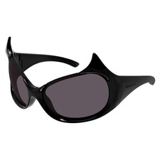 Balenciaga BB0284S Sunglasses   Black Shield   Authentic   Made in Italy