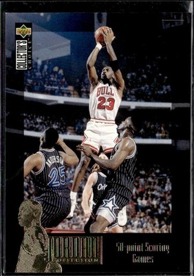1995-96 Upper Deck Multi-Product Insert Jordan Collection Michael Jordan #JC10