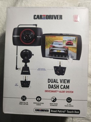 Car and Driver Road Patrol Touch Dou Dual View Dash Cam ZX1002