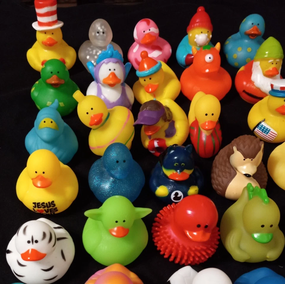 Bulk Assorted Rubber Duckies (50ct.) - New - Unused - Image 4 of 4
