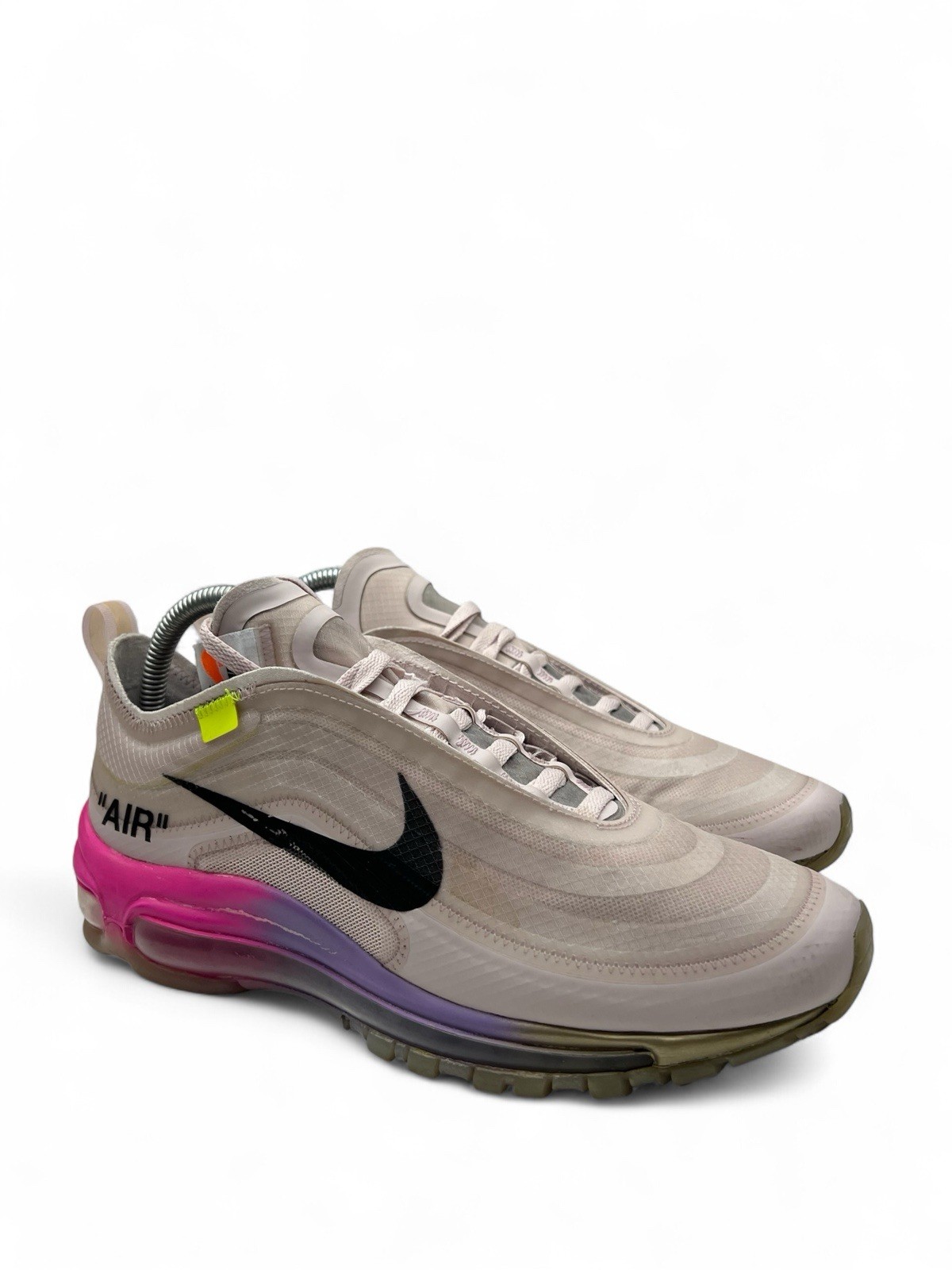 OFF WHITE X NIKE Nike Serena x Off White x Air Max 97 Elemental Rose Queen AJ4585 600 OG Uomo 7