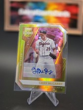 2021 Panini Elite Extra Edition Griff McGarry #145 Signatures (AU, RC)Gold /10