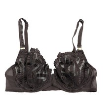 Wacoal 855396 After Dark Balconette Bra Lace Size 32D Brown NWT 92