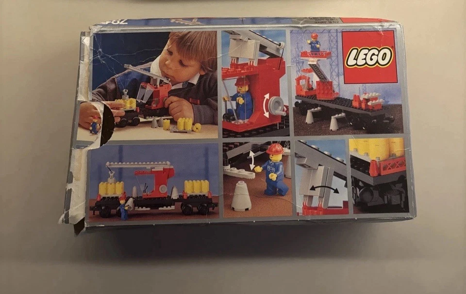 LEGO 7817 Crane Wagon Car Classic Railway - Open Box - Sealed Bags NEW - Image 3 of 4