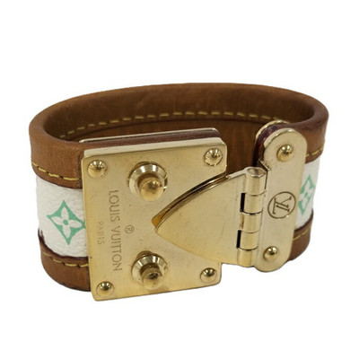 Used Louis Vuitton Monogram Multicolor Bracelet Cerise Blanc M92593