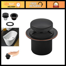 Replacement Tub Drain Assembly, Toe Operated Stopper, Venetian Bronze Finish