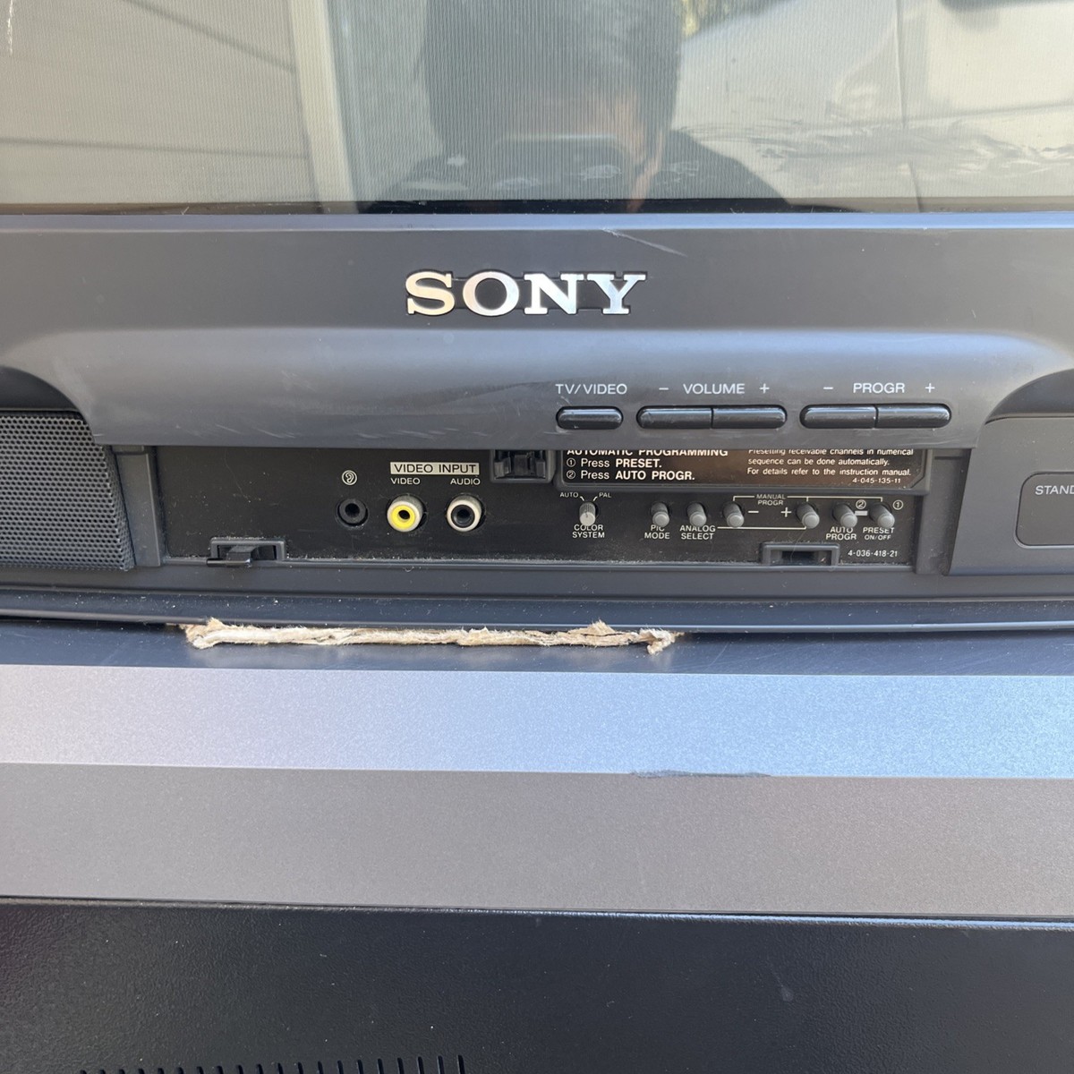 【前回購入者】SONY Trinitron トリニトロンkv-25da55 Vtg 1986 SONY TRINITRON 19
